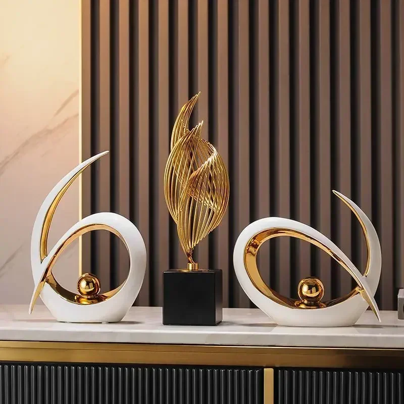 Роскошные керамические украшения Huiyan металлические в виде ракушек круглые для