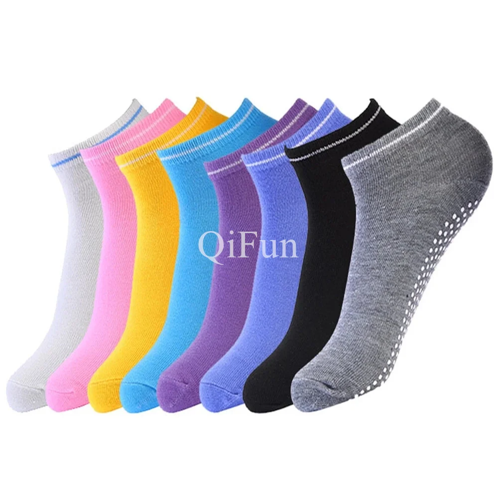 

Compression Socks Yoga Socks for Women Non-Slip Grip Cotton Socks,Ideal for Pilates Pure Barre Ballet Dance Barefoot Workout Gym