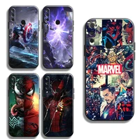marvel comics phone case for huawei honor 8x 9x 10x lite shockproof luxury ultra silicone cover coque tpu soft protective