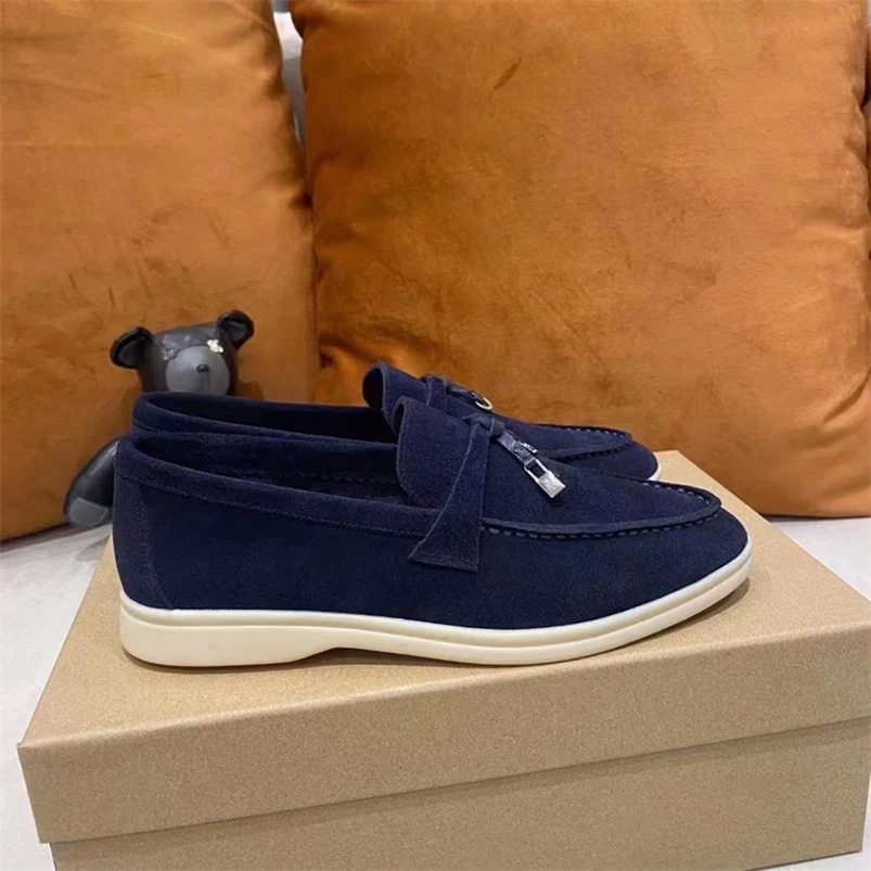 Top Quality Women's Spring Autumn Casual Fashion Flat Loafers Comfortable Lock Fringe Fashion Pointed Flat Single Shoes 2023