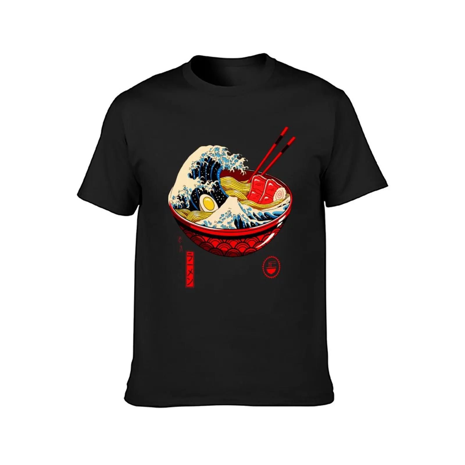 

Футболка мужская с принтом «Великая волна», 100 хлопок, 3XL, 4XL, 5XL
