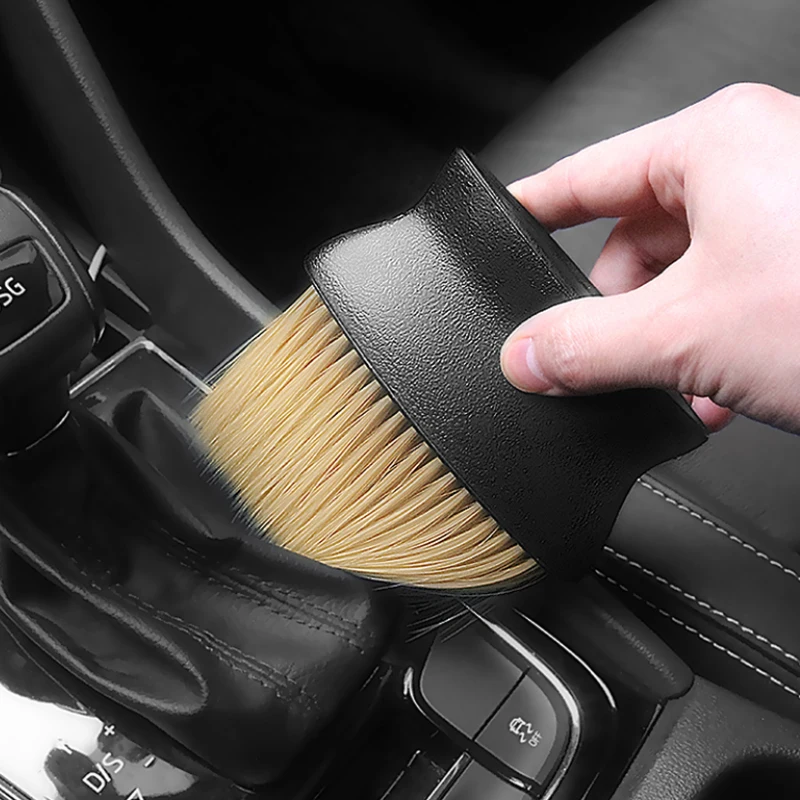 

Car Cleaning Brush Dust Removal Brush Auto Air Conditioning Air Outlet Interior Fine Seam Dust Cleaning Soft Brush Dust Artifact