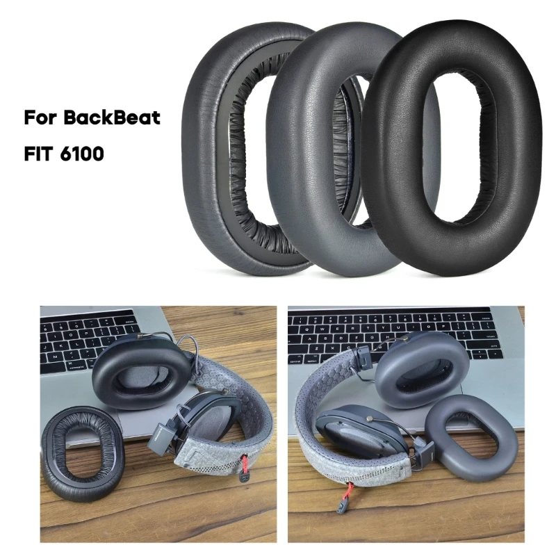 

Flexible Protein Ear Pad Earphone Cushion for BackBeat FIT Easy-to-Wear Drop Shipping
