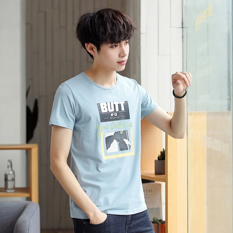 

11985 Size 5XL Tee Shirt Homme Summer Short Sleeve Casual Men's T Shirts Male TShirts Camiseta Tshirt Homme