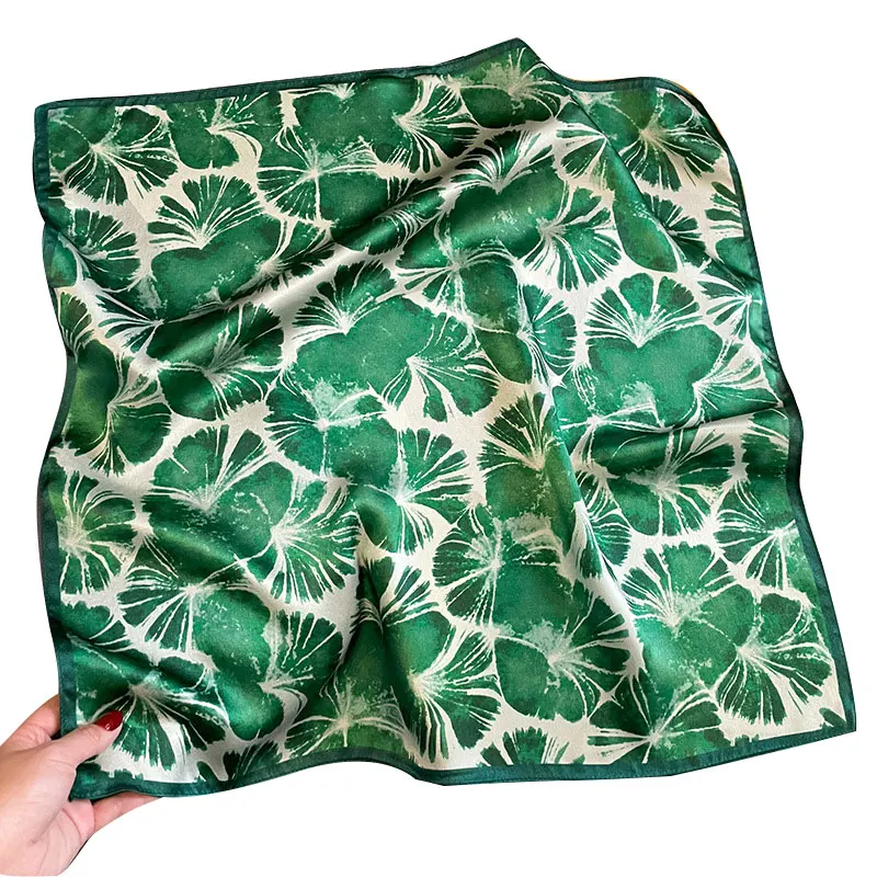 

100% натуральный шелк, квадратный шарф для женщин 2023, хиджаб с принтом волос, платок, женский весенний шейный платок, шаль, шарфы, шарфы