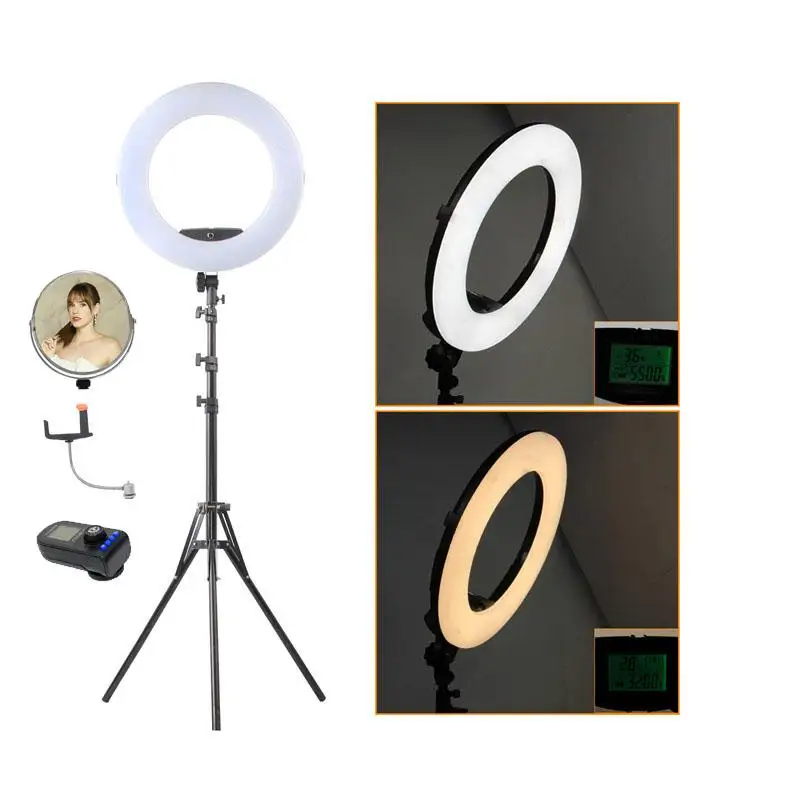 

Кольцевая лампа Yidoblo для студийной видеосъемки с подставкой 2 м и сумкой