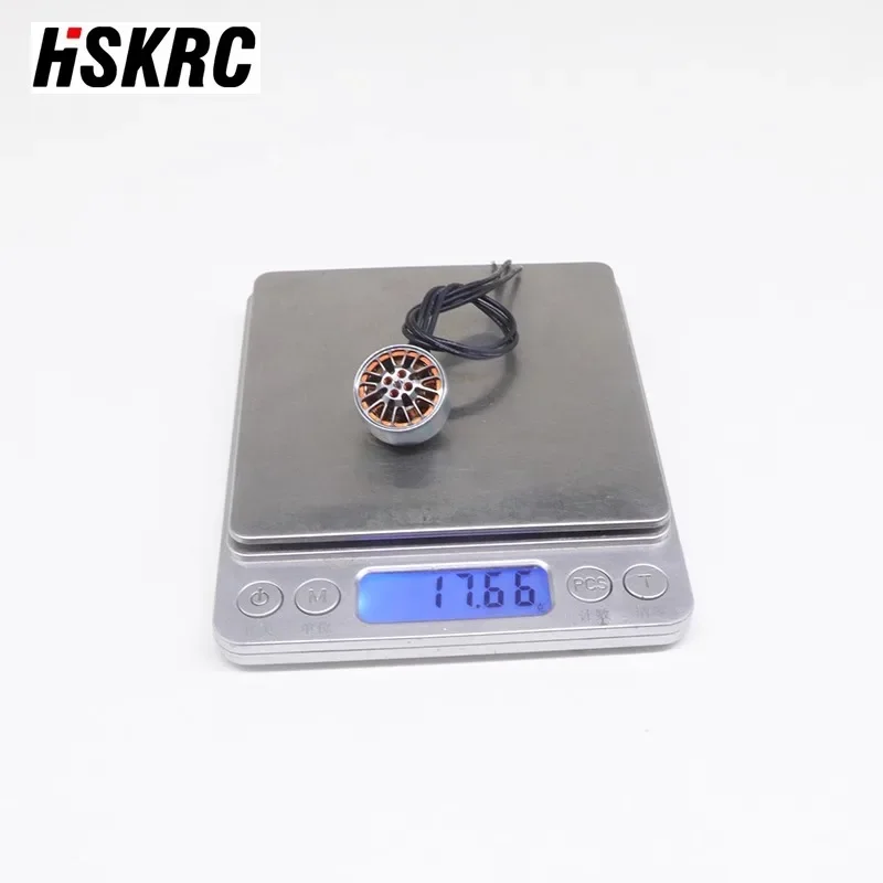 HSKRC 1606 3750KV Бесщеточный двигатель 3-4s для небольшого 4-осевого 3-дюймового