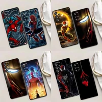 phone case for samsung a01 a02 a03s a11 a12 a13 a21s a22 a31 a32 a41 a42 a51 4g 5g case cover marvels spider man 3 generations