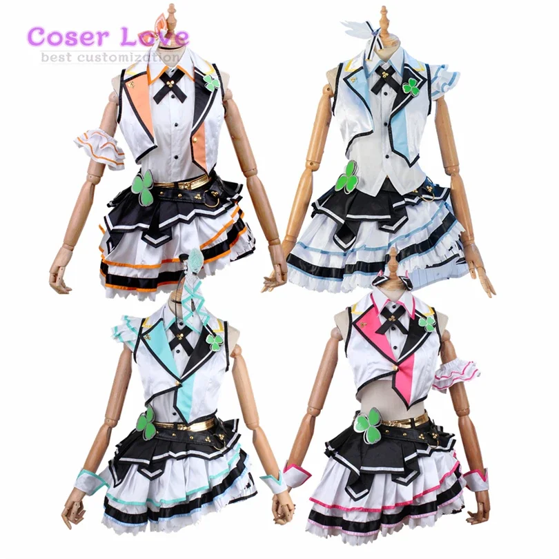 Project Sekai Colorful Stage MORE JUMP Kiritani Haruka Hanasato Minori Momoi Airi Hinomori Shizuku Косплей Костюм Наряд