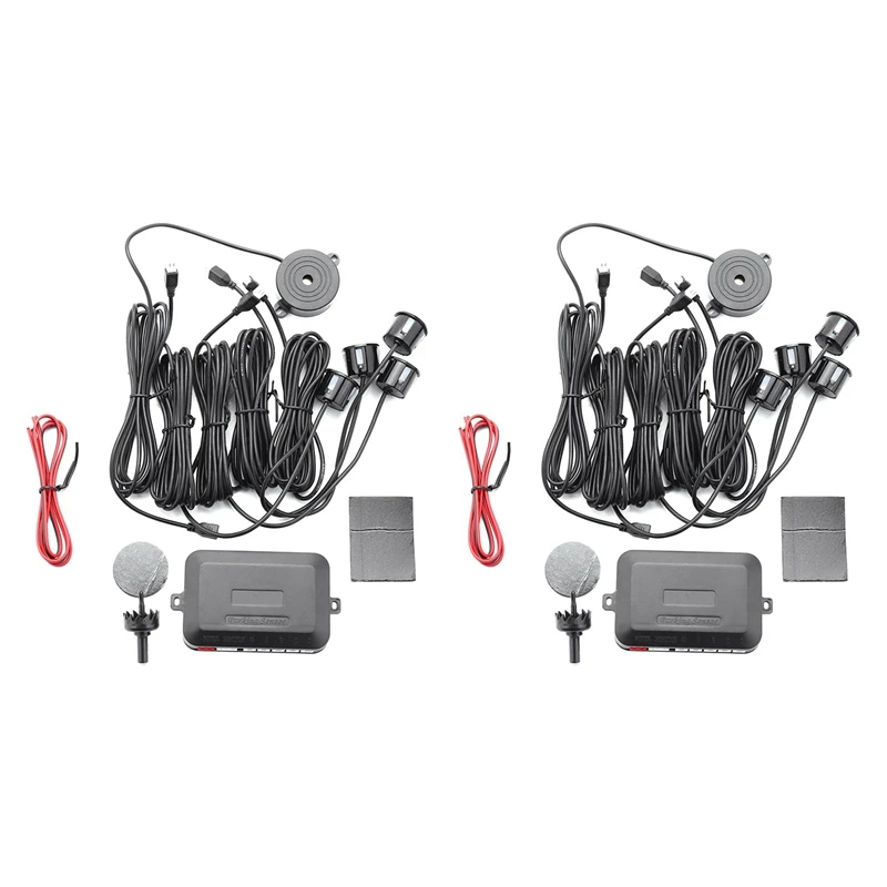 

2 шт., Автомобильный парктроник с 4 датчиками, 22 мм