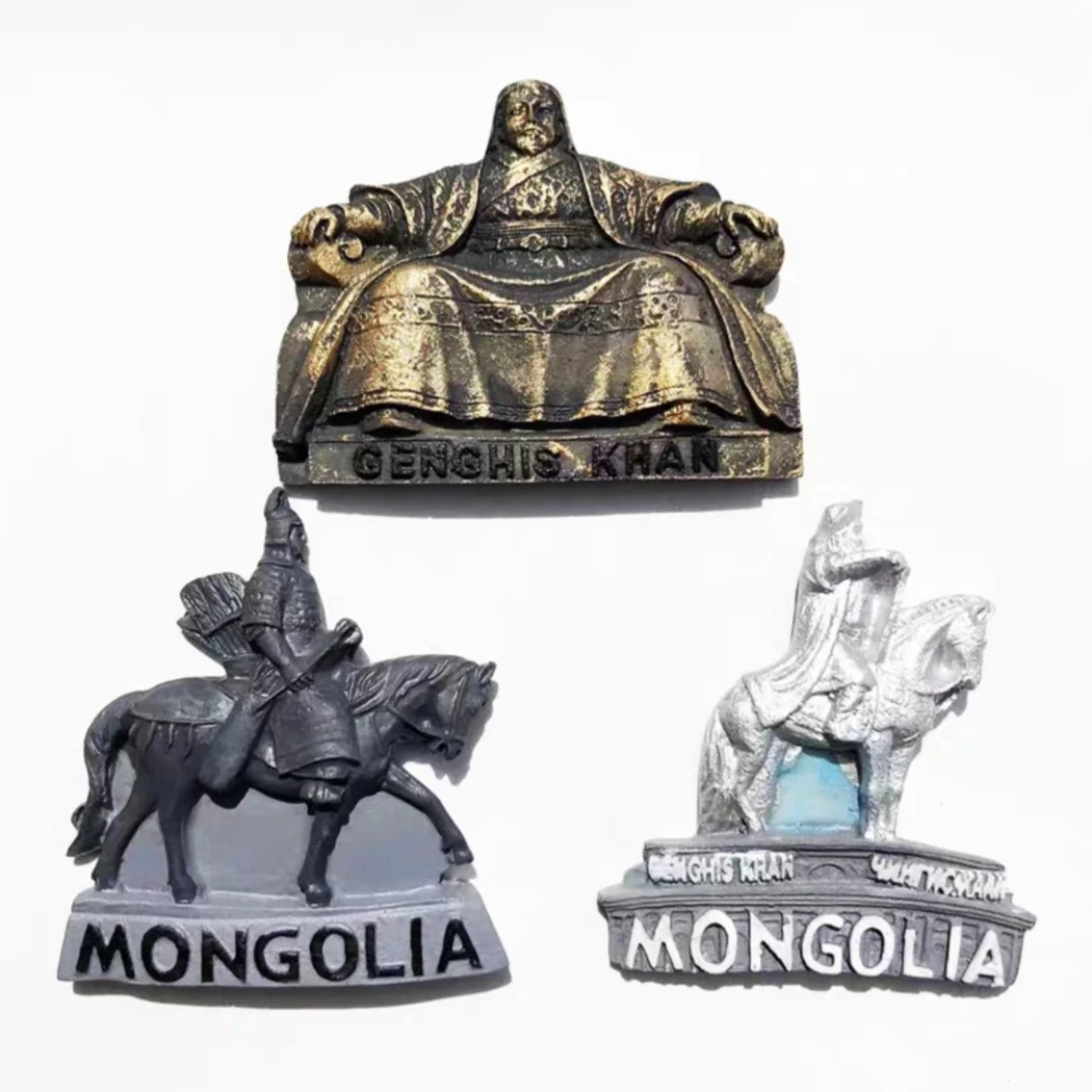 Туристический сувенир из азии и Монголии предметы ручной работы магнитный