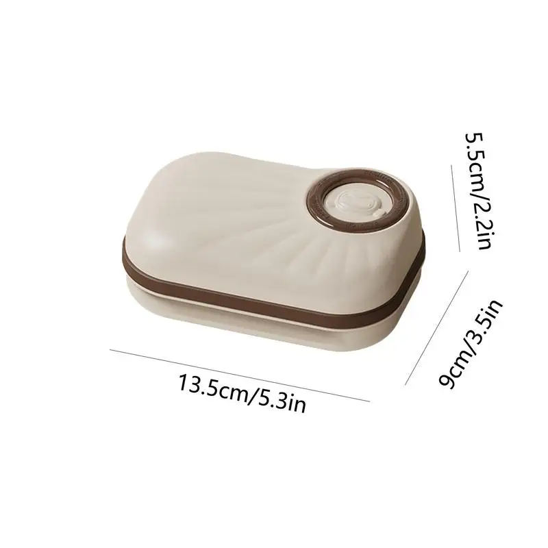 1 шт. двухслойный пластиковый держатель для мыла