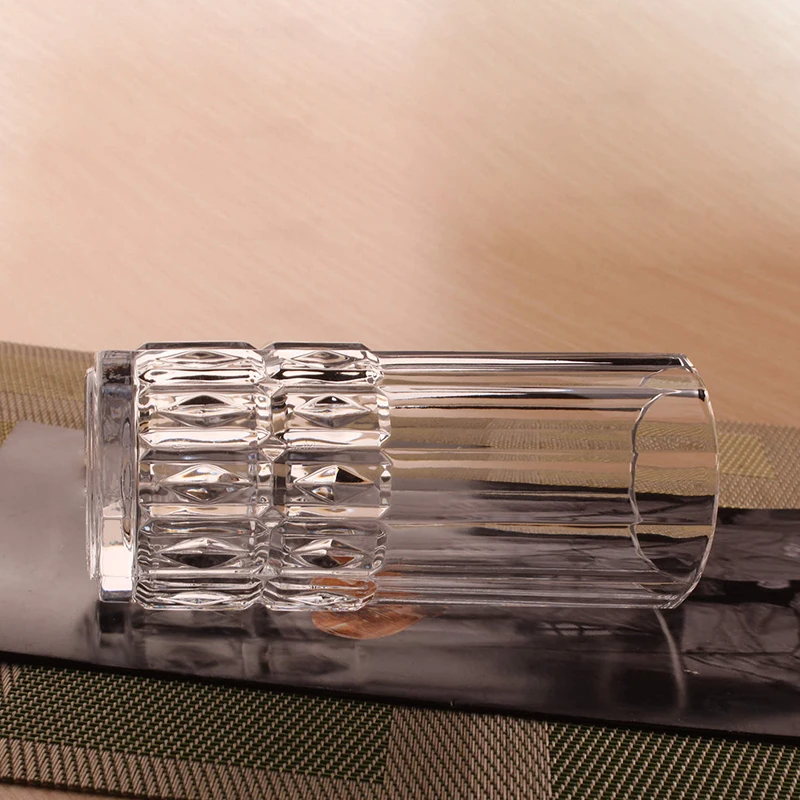 Элегантные Кофейные Чашки На 280 Мл Алмазный Стеклянный Стакан Прозрачные