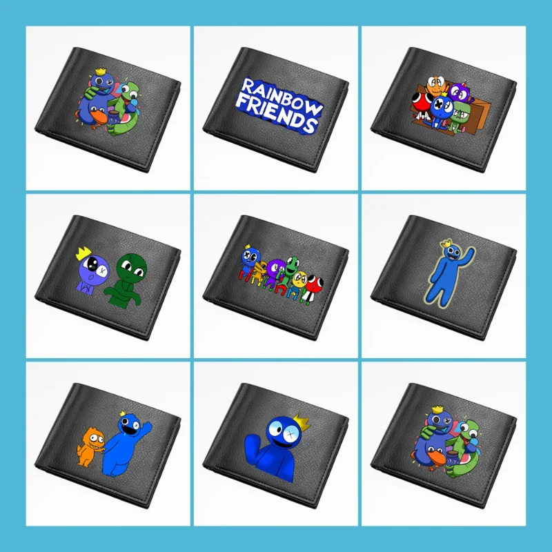 

Радужный бумажник с надписью «Friends»