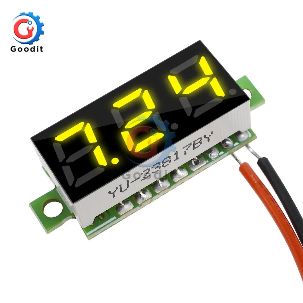 

Цифровой вольтметр Gaqqee 3,7-30В