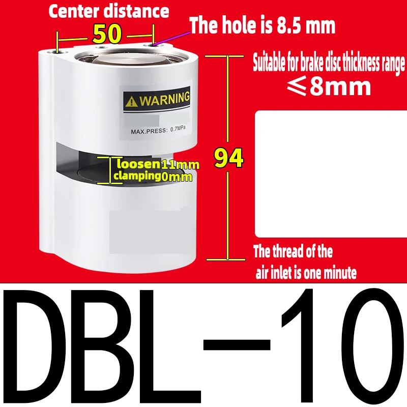 

Пневматический тормозной цилиндр AIRSLG DBF-L8/10/15/20