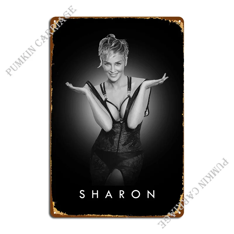 

Металлическая вывеска для домашнего кинотеатра Sharon Stone