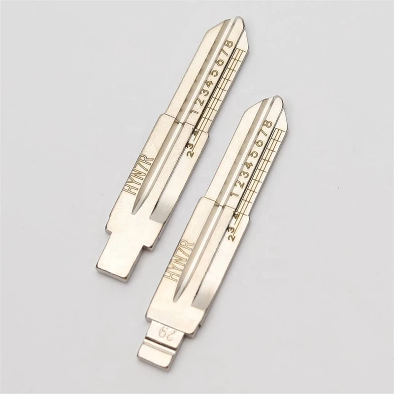 OEM 20 шт. No 29 HYN7R лезвие ключа с гравировкой шкала для стрижки зубов необрезанное