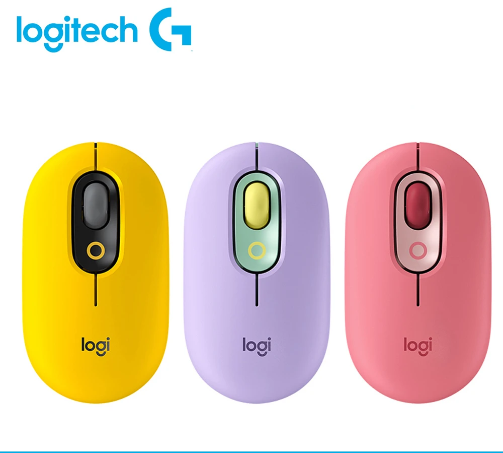 

Мышь Logitech POP Беспроводная Бесшумная, Bluetooth, высокая точность