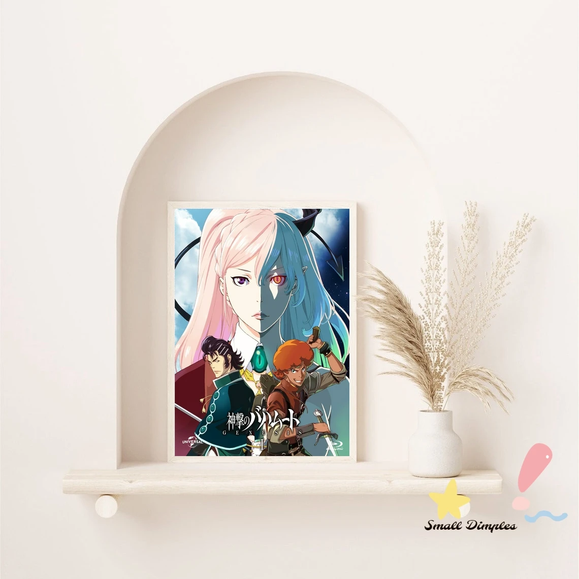 Rage Of Bahamut Genesis Japanese Anime Poster Canvas Art Print Home Decoration Wall Painting ( No Frame ) |