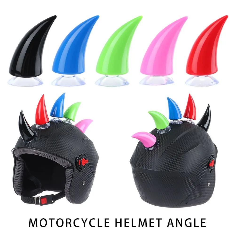 

1PC Auto Styling Motorcycle Motorcycle Accessories Cute Cat Ears Headwear Sucker Helmet Decoration Helmet Devil Horn