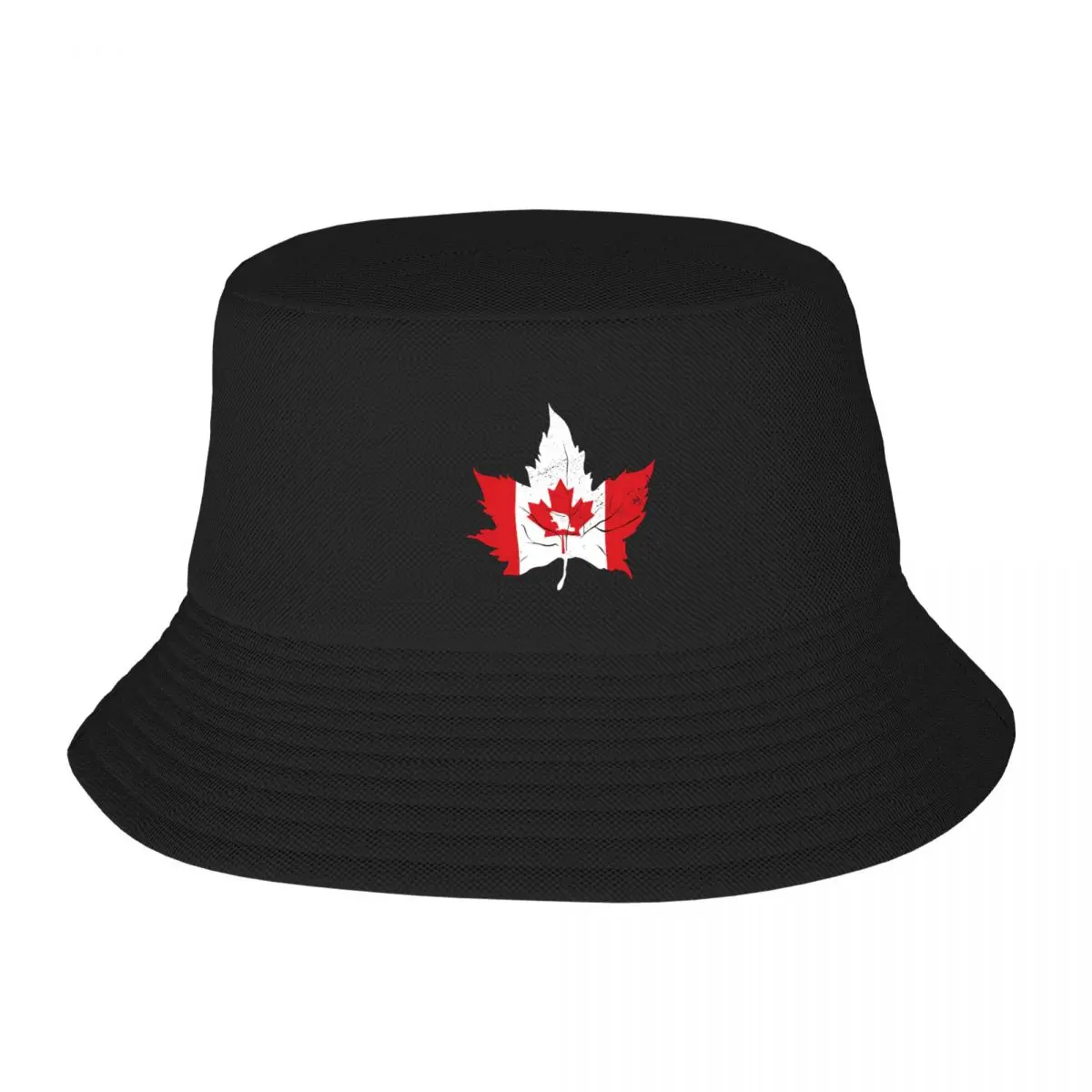 

Canada Maple Leaf Flag Canadian Flag Adult Fisherman's Hat Bob Bucket Hats Men Women Caps fisherman Hat Girl Boy Hat