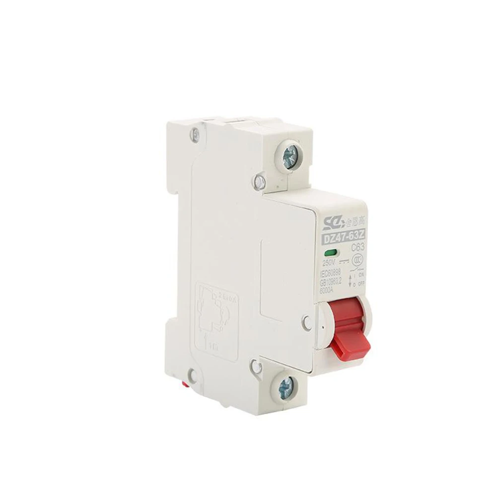 

1 PCS Solar DC Circuit Breaker 1P 6KA MCB 10/16/20/32/40/50/63 Amp Electrical Hardware Decoration