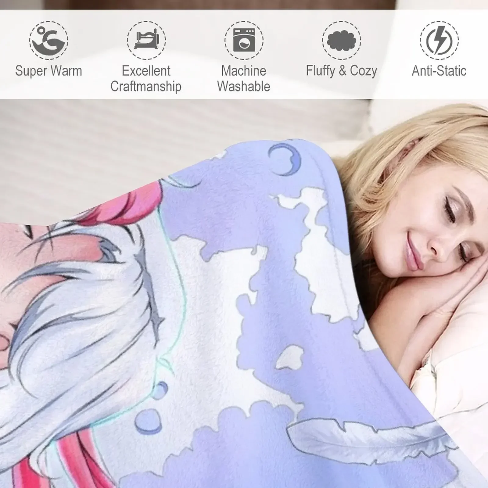 Одеяло Helios x Chibiusa Moonlight Kiss рождественские украшения декоративные одеяла