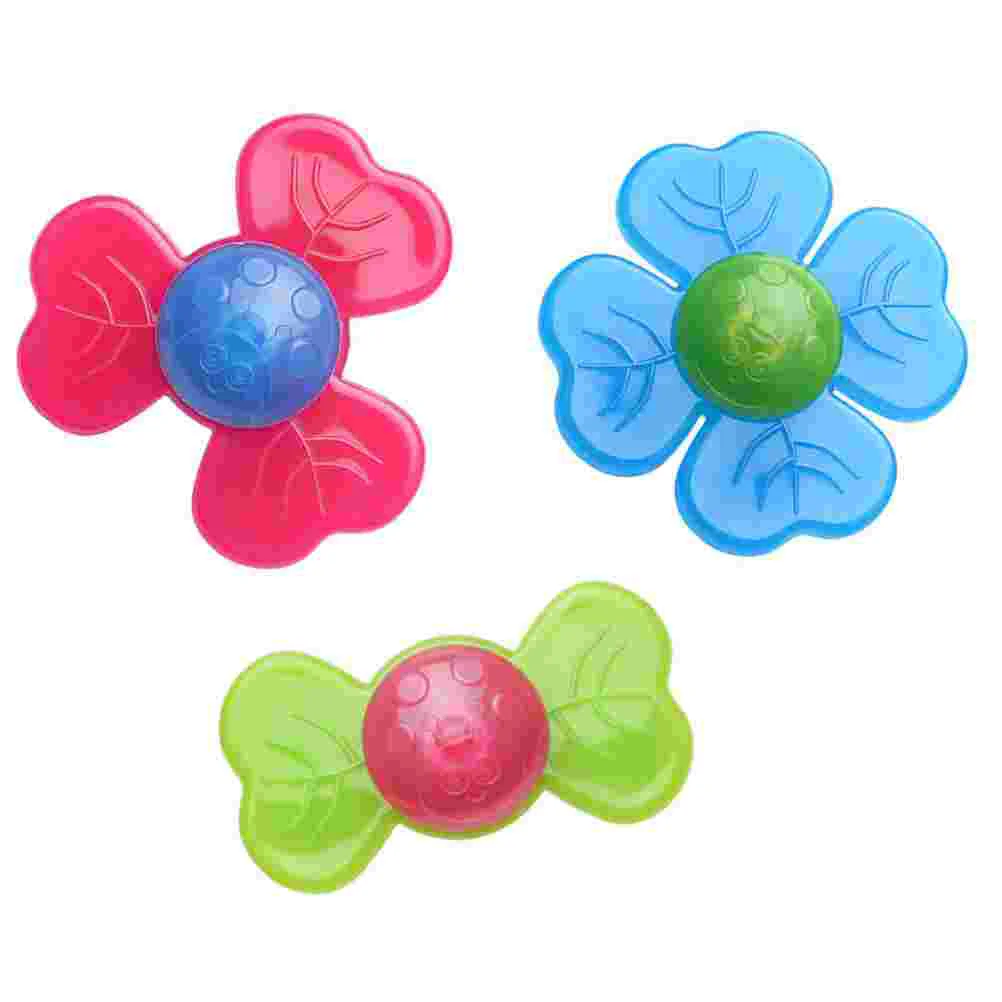 

3Pcs Suction Cup Baby Bath Feeding Teether Bathtub Sucker