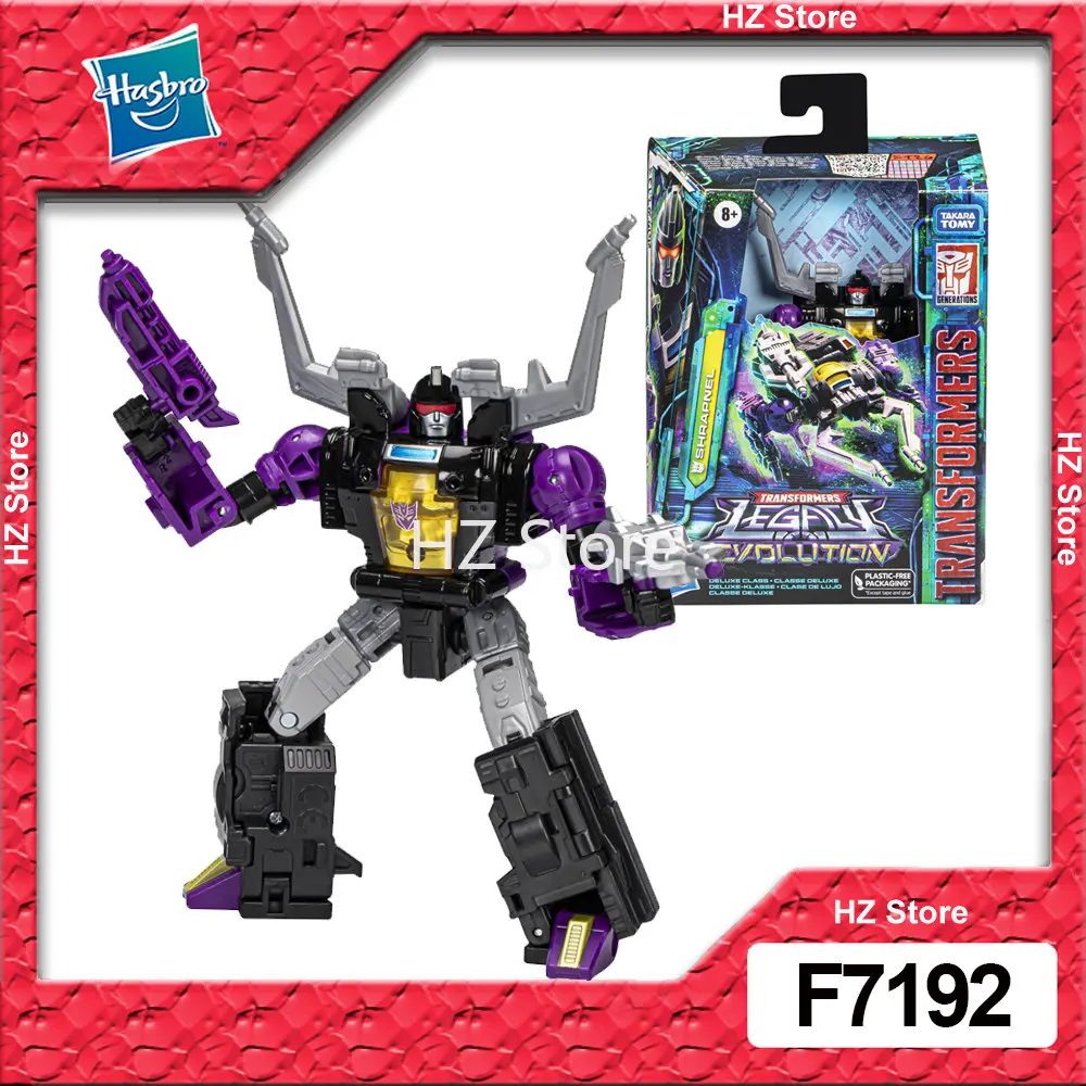 

Hasbro Transformers Toys Legacy Evolution Deluxe Shrapnel Toy 5.5-inch Action Figure for Boys and Girls Ages 8 and Up F7192