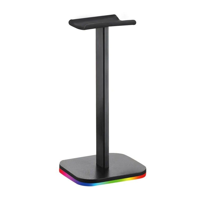 

R91A Tabletop Gaming Earphone Stand Stable Anti Slip Headphone Mount Easy Installation Headset Display Bracket for Home Dorm