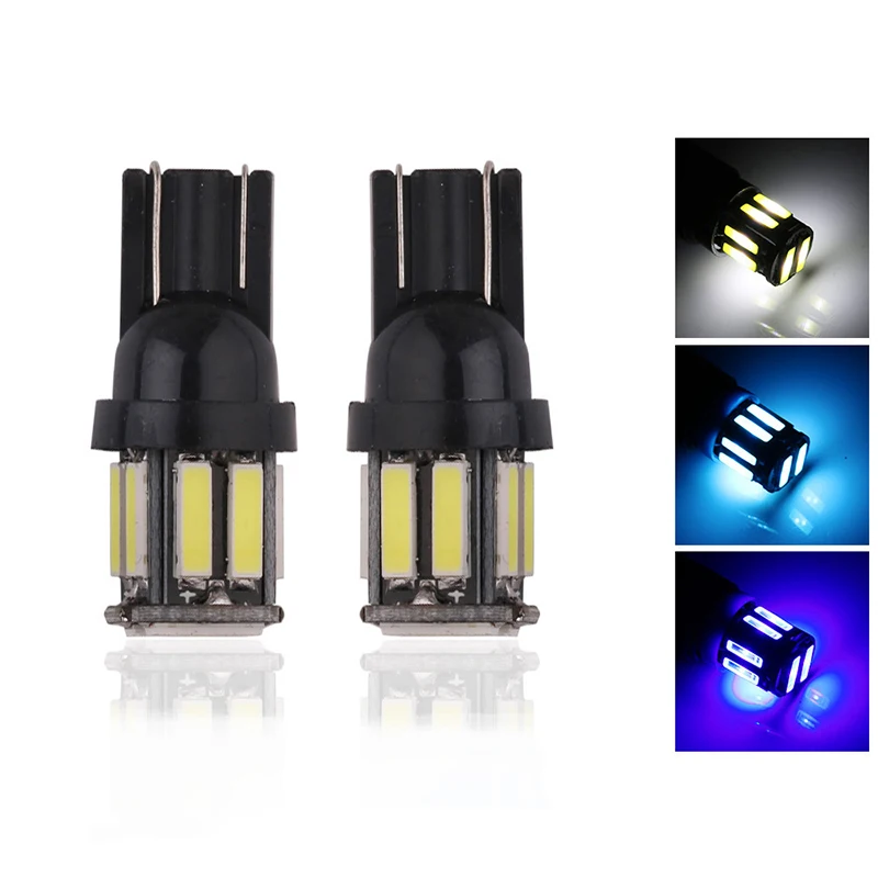

2 шт., W5W 10 светодиодный 7020 Auto T10 LED 194 168, габаритный фонарь, инструмент, панельная лампа Weiß, лампа для фрайгейта