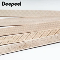 deepeel 1pc 3 8cm110120cm mens first layer cowskin embossed belt pin buckle band diy handmade crafts leather accessories