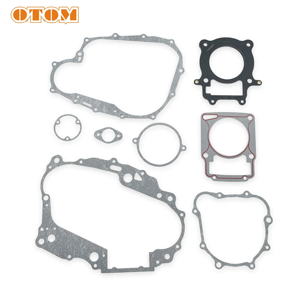 Фото OTOM для ZONGSHEN ZS175FMN PR300, полный комплект прокладок двигателя мотоцикла, прокладка картера, прокладка головки блока цилиндров №2