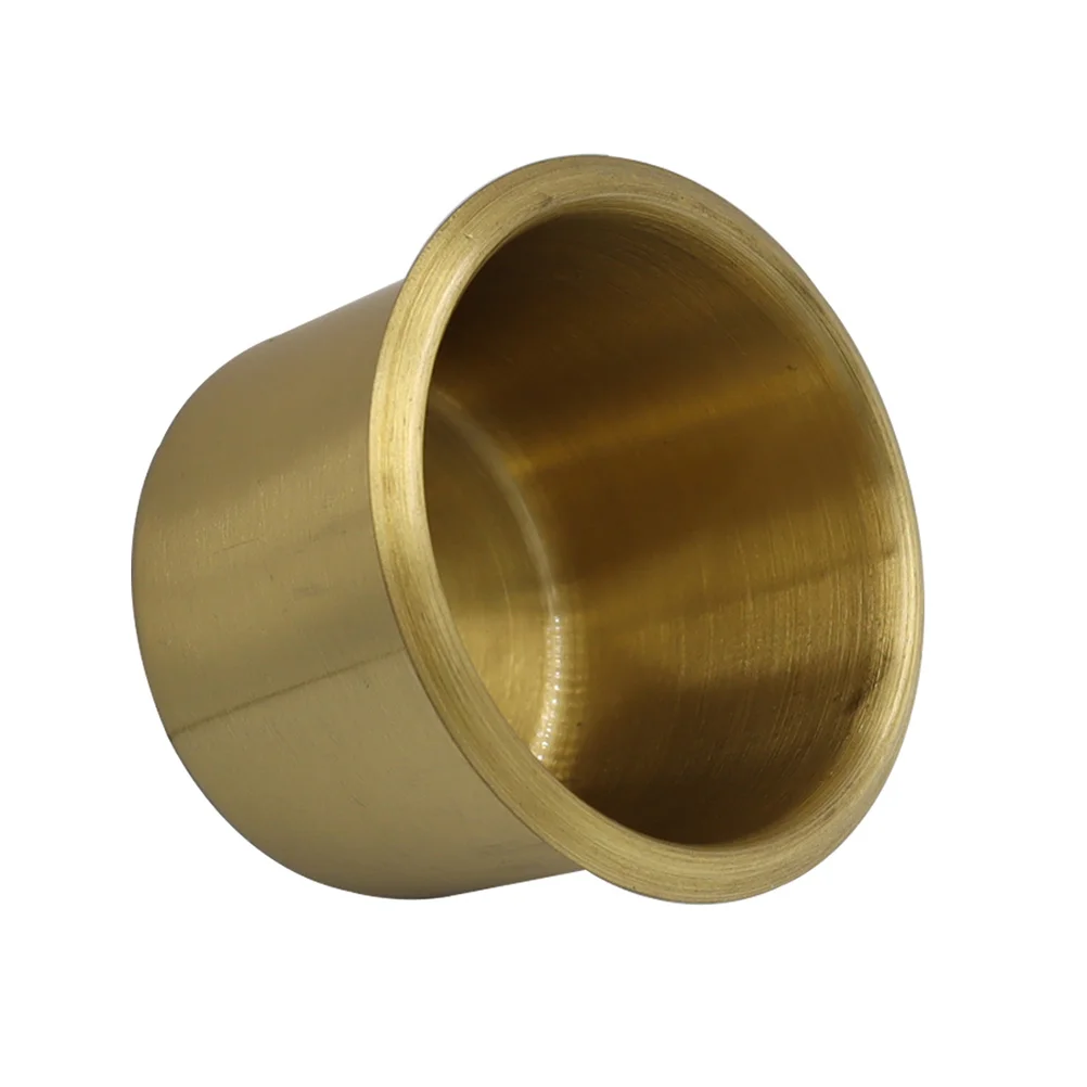 

RV Modification Cup Saucer Holders Drop Drink Can Motorcycle Desktop Drinks Copper Storage Cars