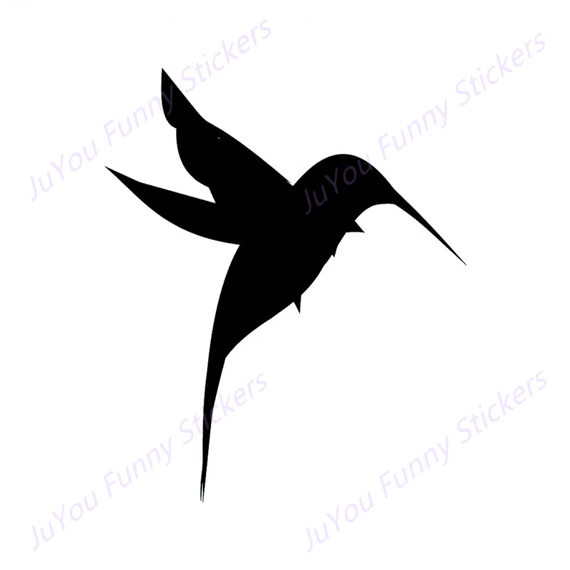 

JuYou Funny Stickers Exterior Accessories Hummingbird Silhouette Car Stickers Vinyl Decals Air Conditioner Decor Car Styling