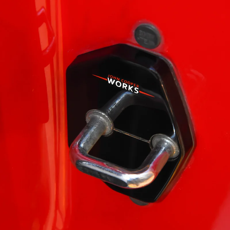 Автомобильный Стайлинг крышка дверного замка автомобильная Защитная Пряжка