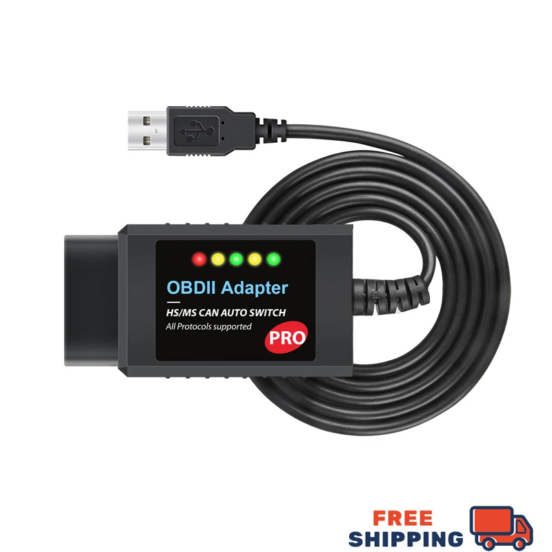 

Диагностический Инструмент OBDMonster FORScan Pro Для Ford Mazda С Переключателем HS/MS CAN OBD2 ELM327 V1.5