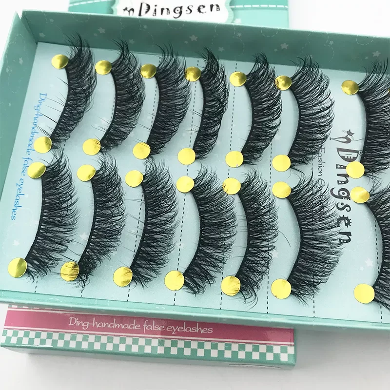 

natural false eyelashes fake lashes long makeup 3d mink lashes eyelash extension mink eyelashes for Makeup tools New