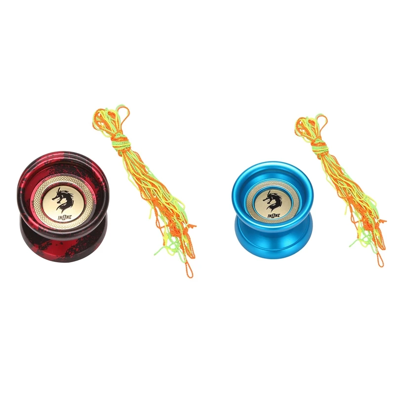 

Professional Alloy Magic Yo-Yo Metal Anti-Fall Sleep King Fancy Yoyo Ball Children's Classic Toy Gift