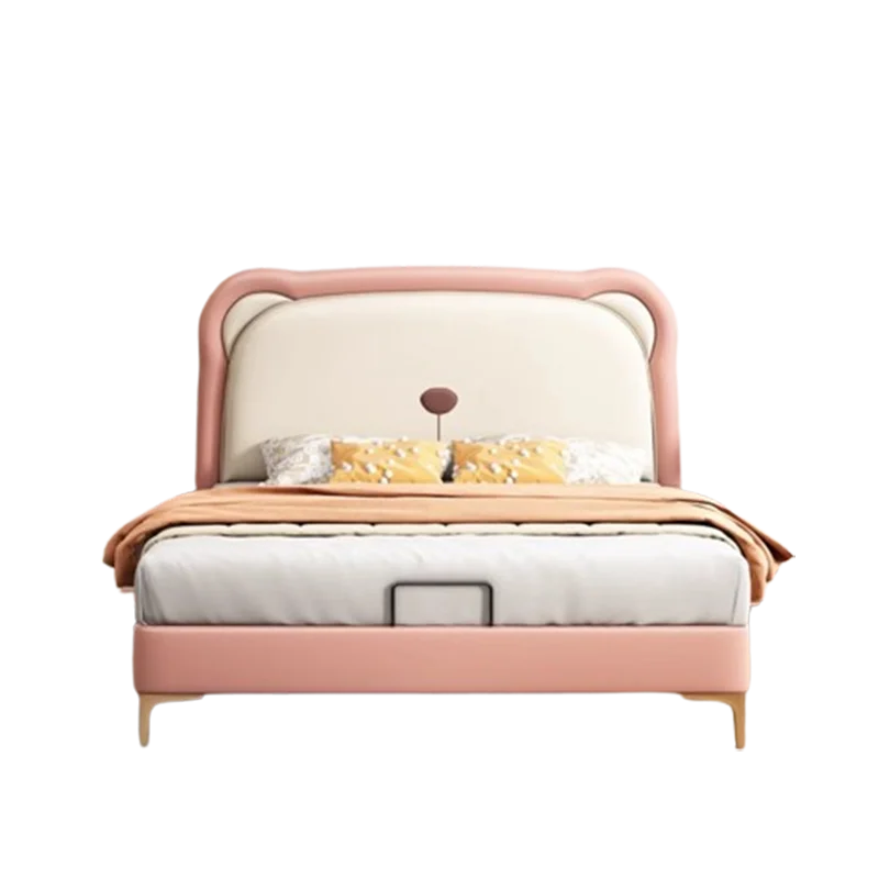 Двуспальная кровать для девочек и детей простая маленькая двуспальная принцессы