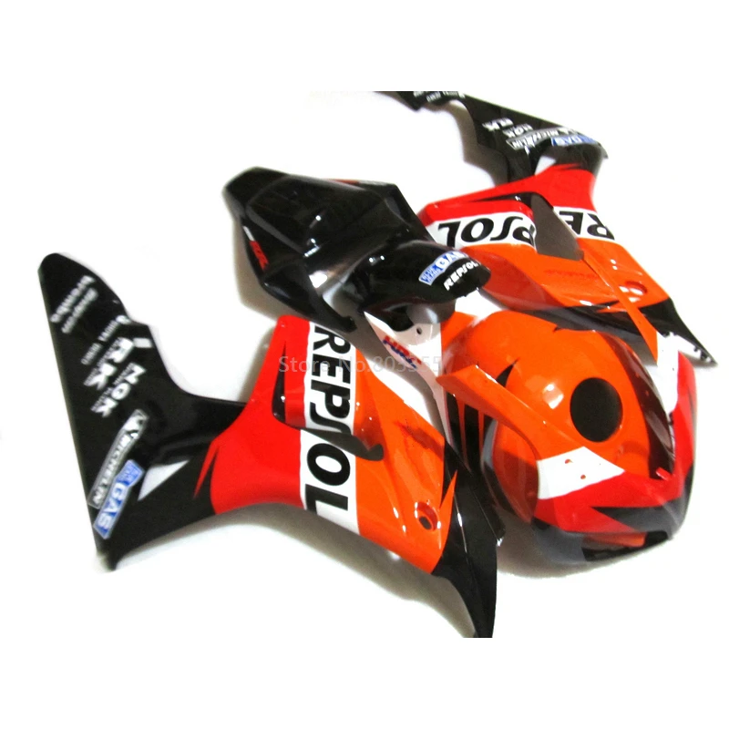 Инъекционный фотоэлемент для HONDA CBR1000RR 2006 2007 оранжевые красные черные Обтекатели