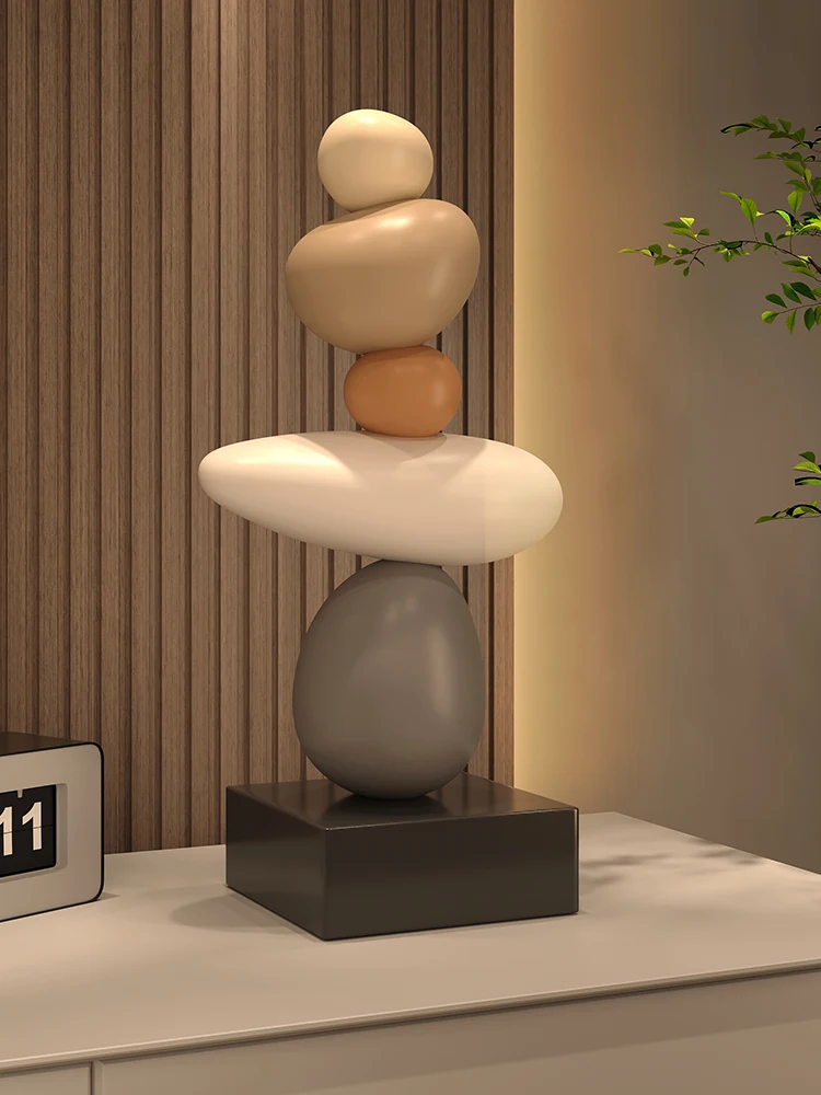 

Statuette Fortune Lucky Desktop Decoration Resin Luxury Living Room TV Cabinet Hallway Office Figurine Decoration Sculpture Gift