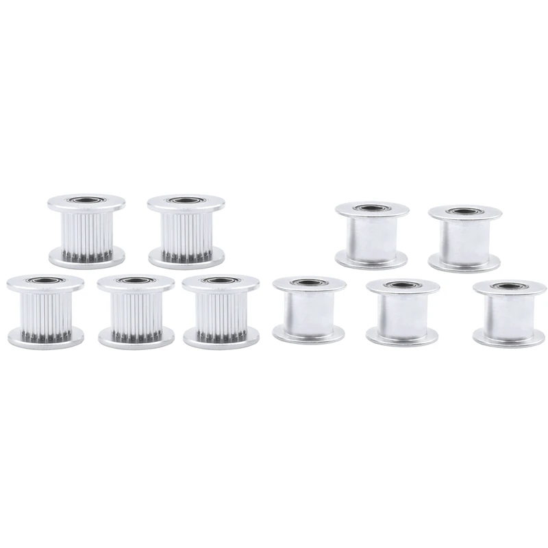 

3D Printer 2GT20 Tooth Synchronous Wheel H-Type Pulley, Suitable For GT2 Synchronous Belt Width 6M