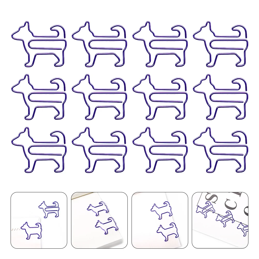 

Clips Paper Animal Metal Wire File Clamps Decorative Coloful Holderbusinessdocument Binder Stationery Shaped Dog Bookmarks Cool