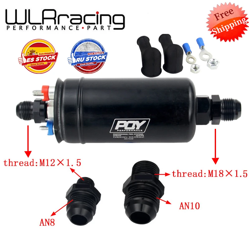 EFI 380LPH 1000HP ВЫСОКОЕ КАЧЕСТВО Внешний топливный насос E85 Совместимый с 044 стиль