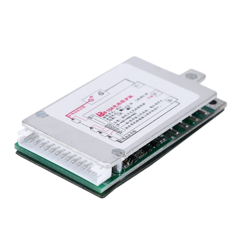 

6X 13S 48V 15A Li-Ion Lipolymer Battery Protection Board BMS PCB Board With Heatsink For E-Bike Escooter