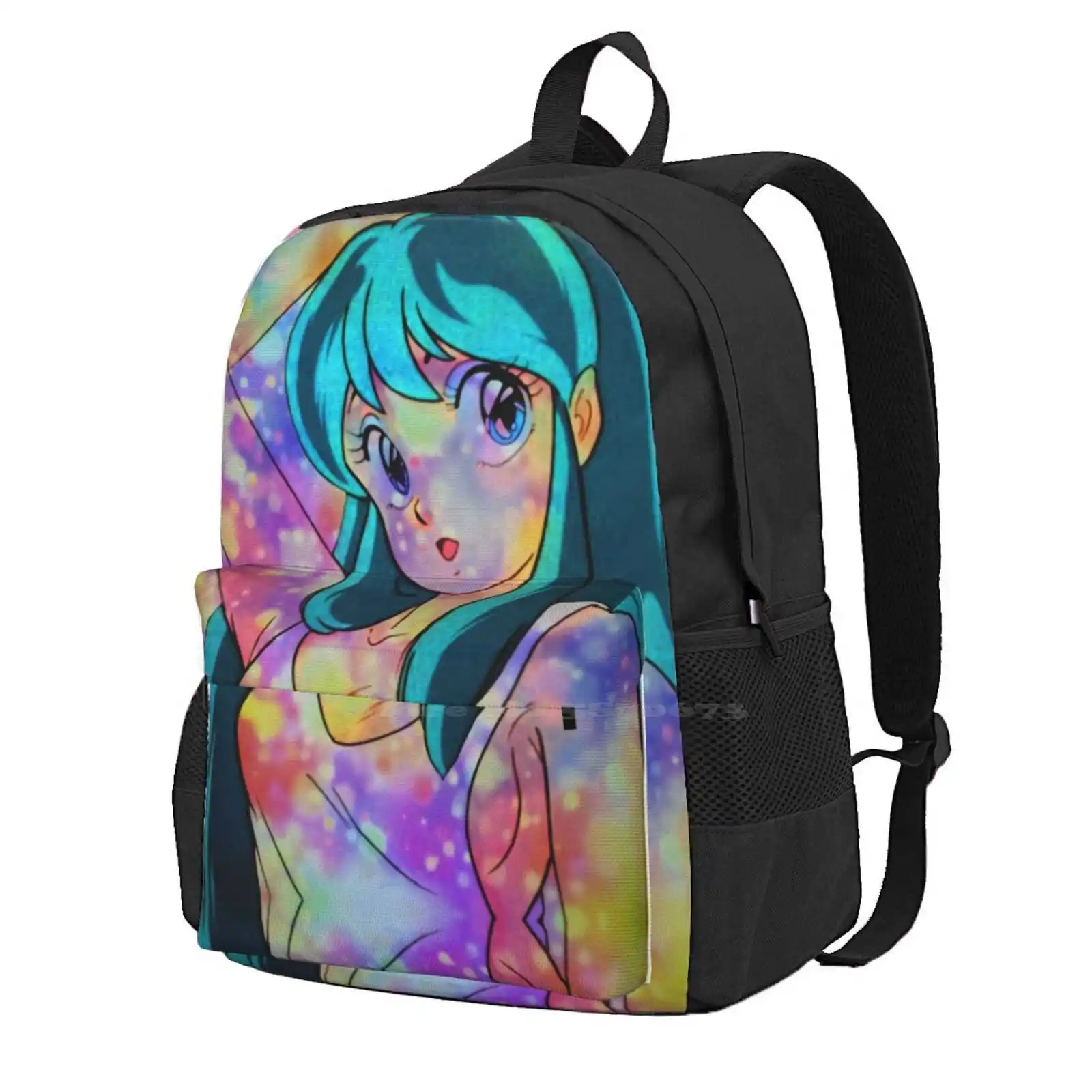 

Lum Invaders Backpack For Student School Laptop Travel Bag Lum Invaders Anime Vintage 2021 Lamu Aesthetic Manga 90S