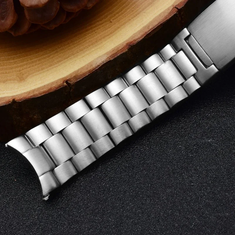 18mm 20mm 22mm Quality 316L Silver Stainless steel Watch Bands Strap For omega seamaster speedmaster planet ocean Belt