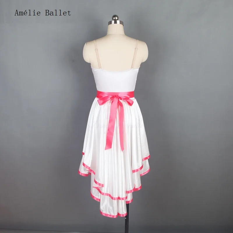 18431 Лирическое дизайнерское платье для велосипедистов балетный костюм желтый